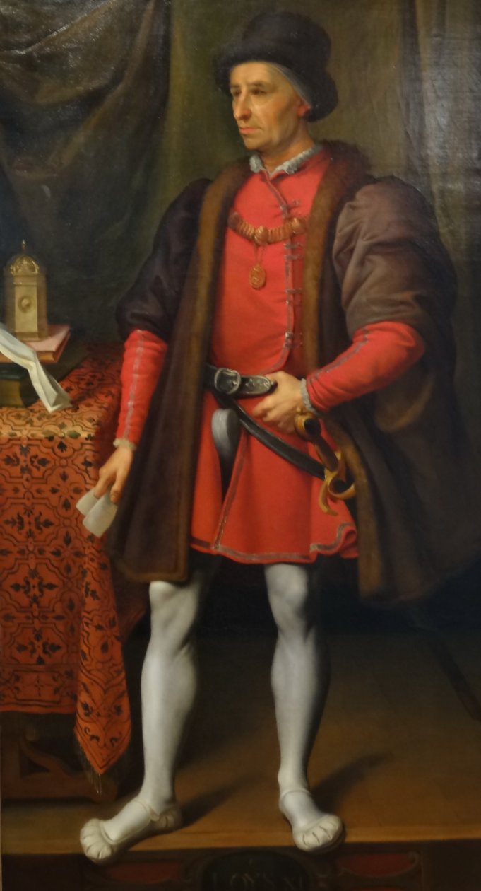 Luis XI, rey de Francia (1423-1483) de Jean Leonard Lugardon