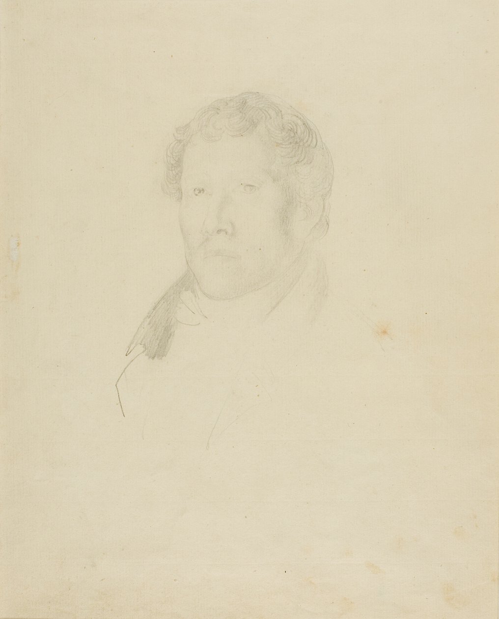 Retrato de un hombre de Jean Louis André Théodore Géricault