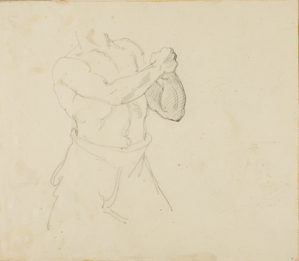 Torso de boxeador de Jean Louis André Théodore Géricault