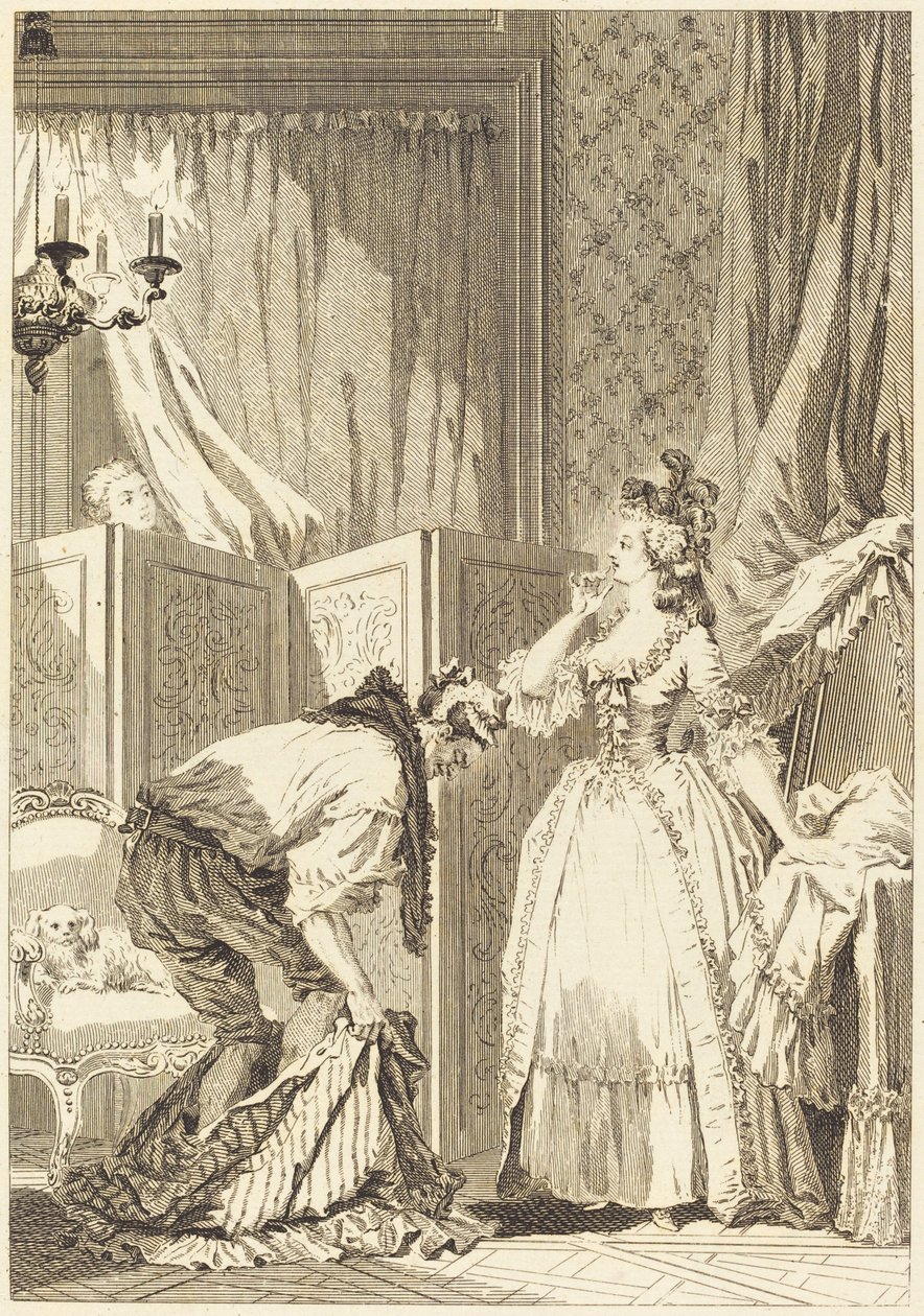 El Cornudo Golpeado y Contento de Jean Louis Delignon and Antoine Jean Duclos after Jean Honoré Fragonard