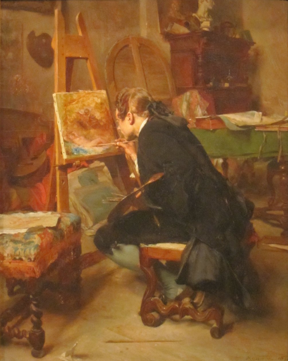 Un pintor de Jean Louis Ernest Meissonier