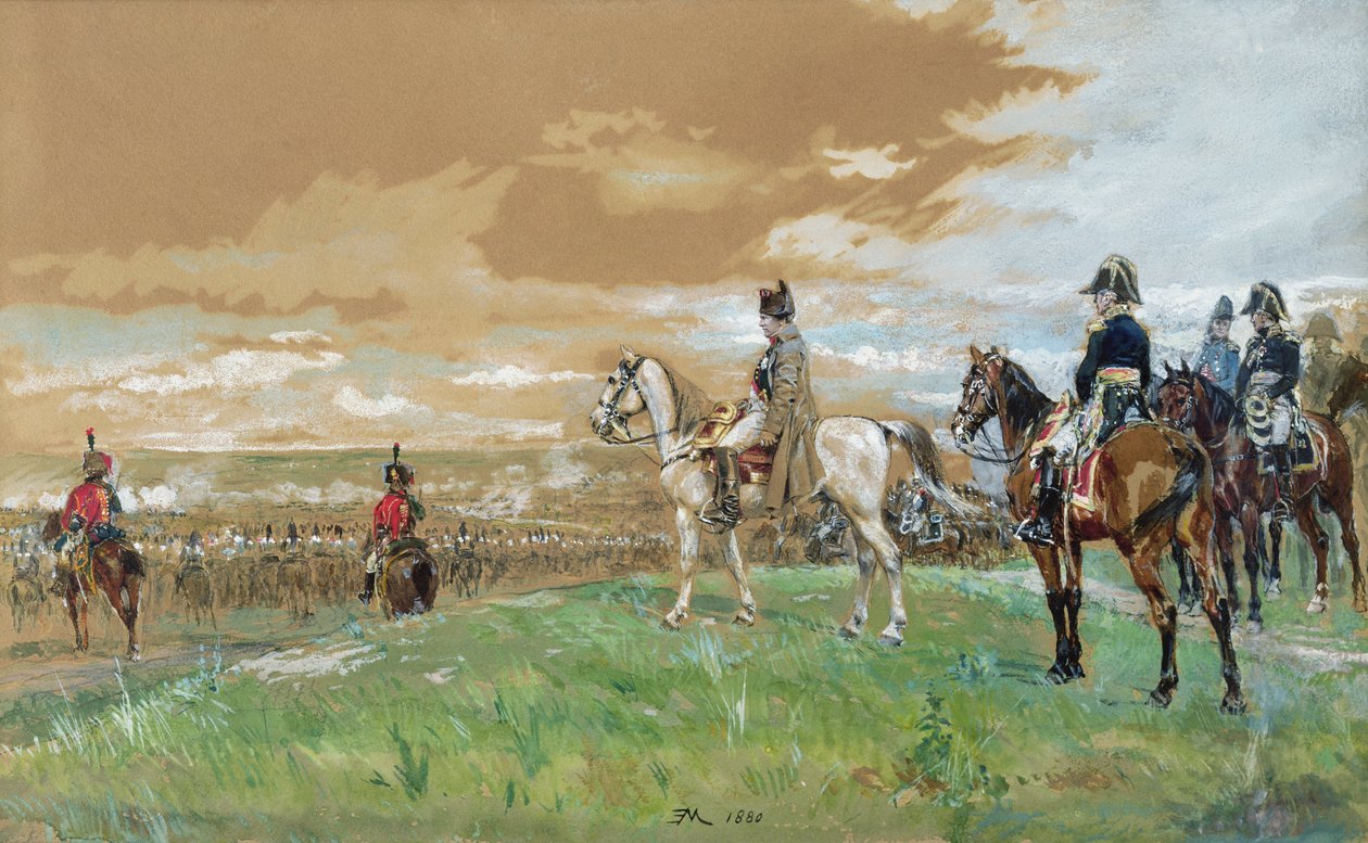 Jena (Napoleón a caballo) 1880 de Jean Louis Ernest Meissonier