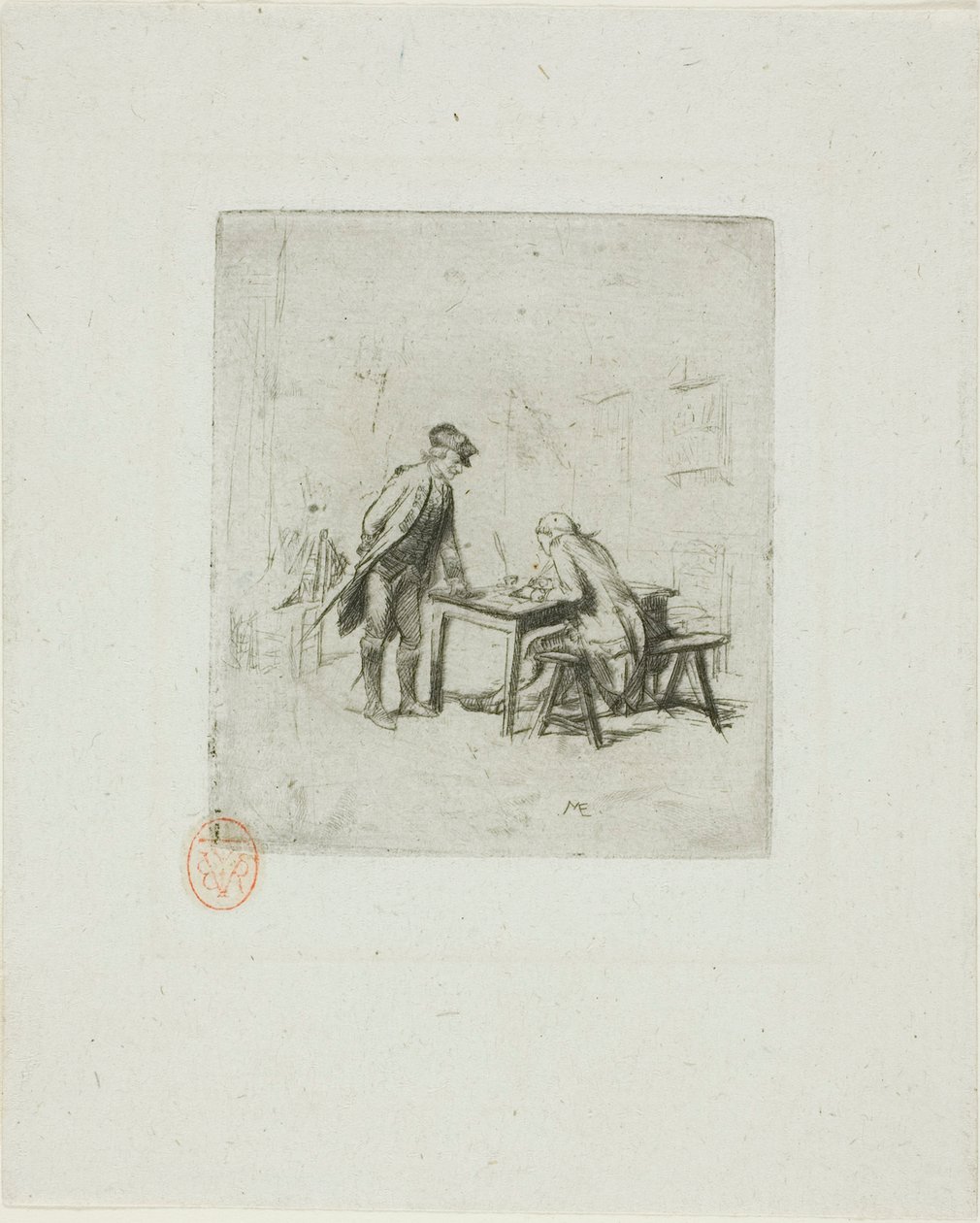 El Sargento Reportero de Jean Louis Ernest Meissonier
