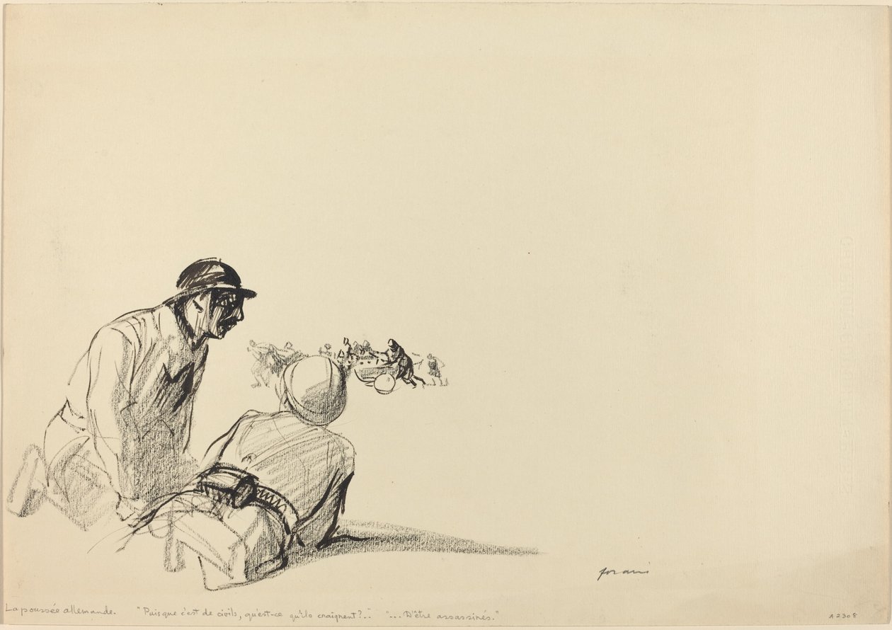 Avance Alemán de Jean Louis Forain