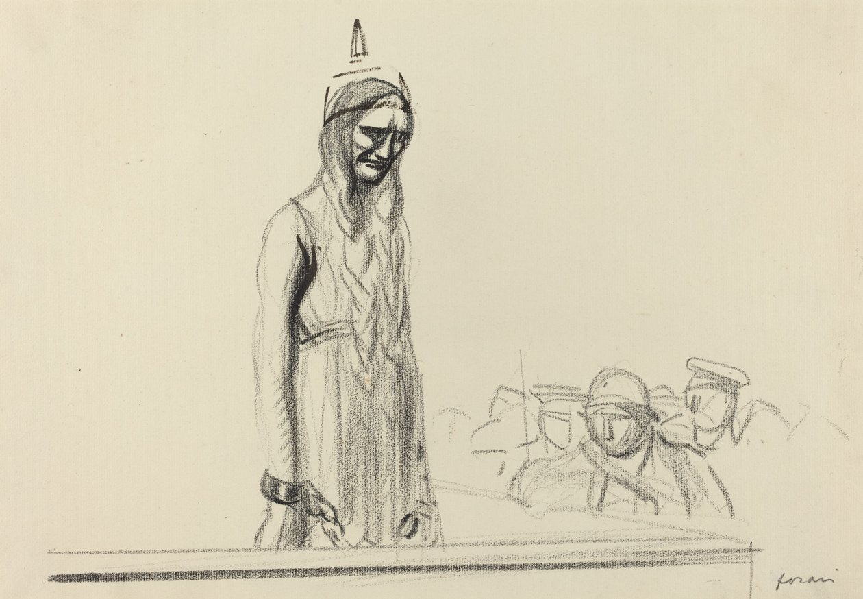 Germania ante los jueces, c. 1914-1919 de Jean Louis Forain