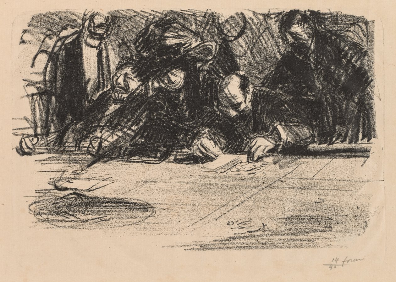 Grupo de jugadores de Jean Louis Forain