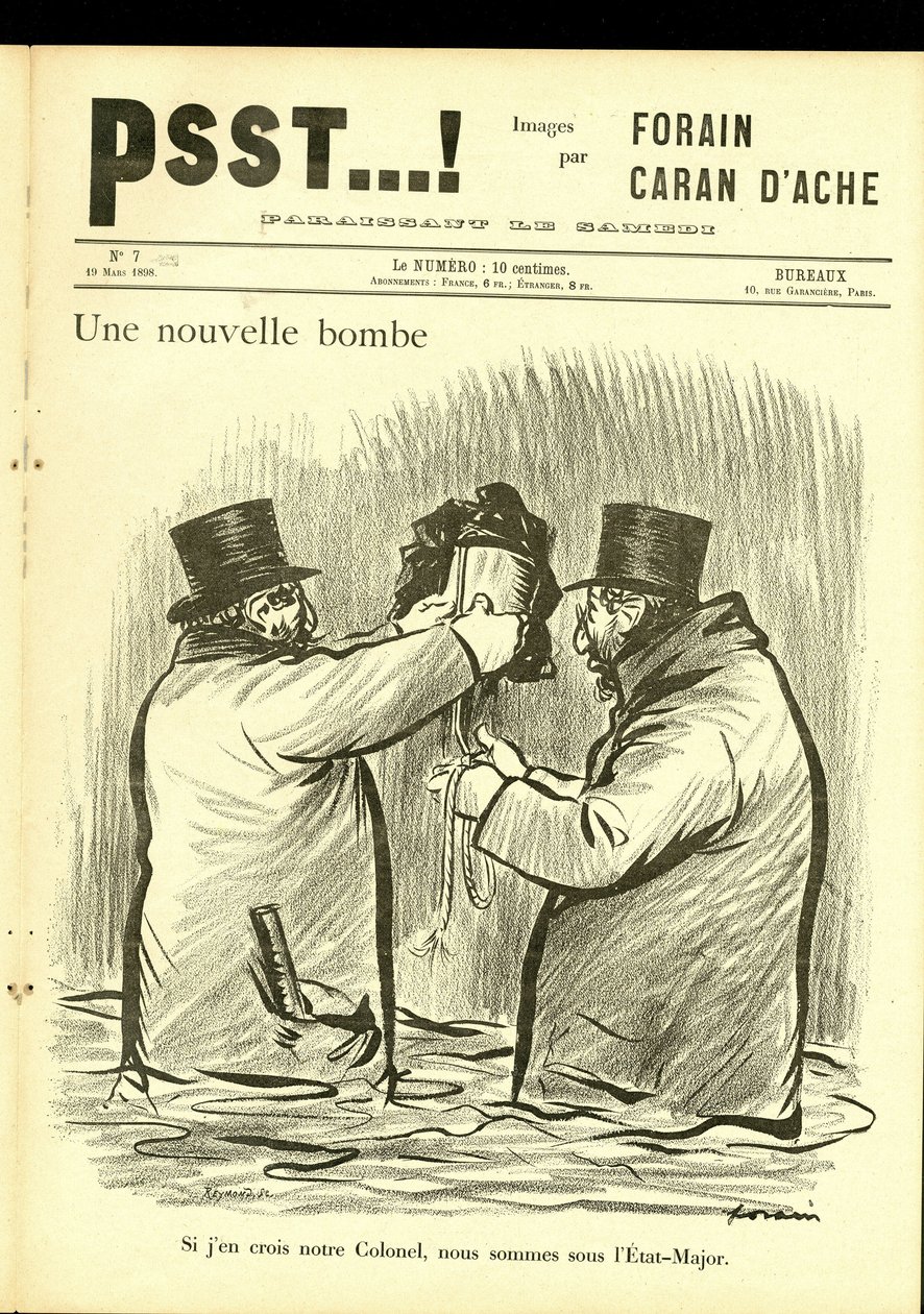 Ilustración de Jean-Louis Forain en Psst...! de Jean-Louis Forain
