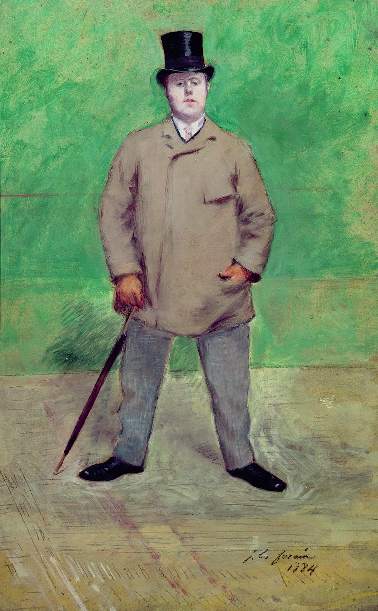 Jacques-Emile Blanche (1861-1942) 1884 de Jean Louis Forain