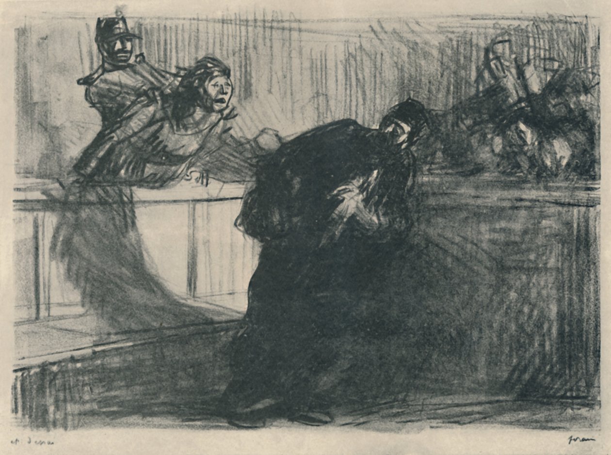 El abogado invectivado, 1919 de Jean Louis Forain