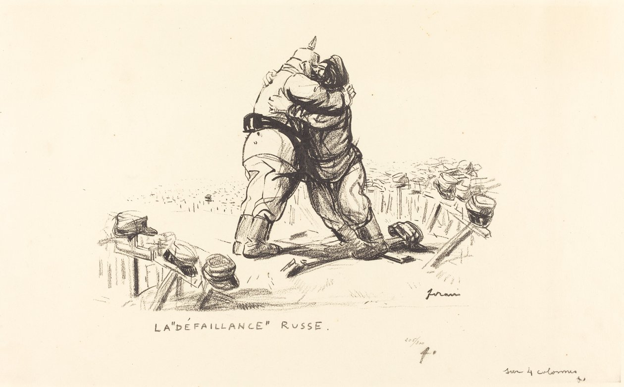 La Defaillance Russe de Jean Louis Forain