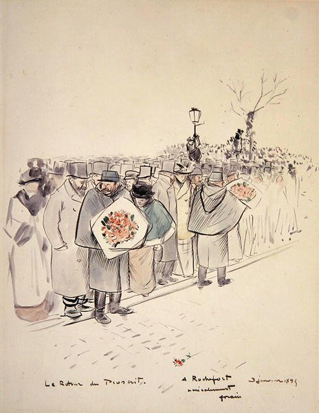 Le Retour du Proscrit, c.1895 de Jean Louis Forain