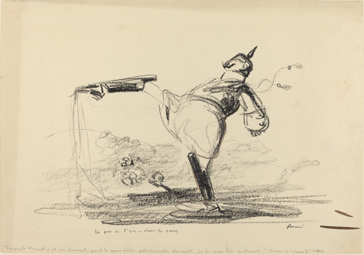 El paso de la oca - en la sangre de Jean Louis Forain