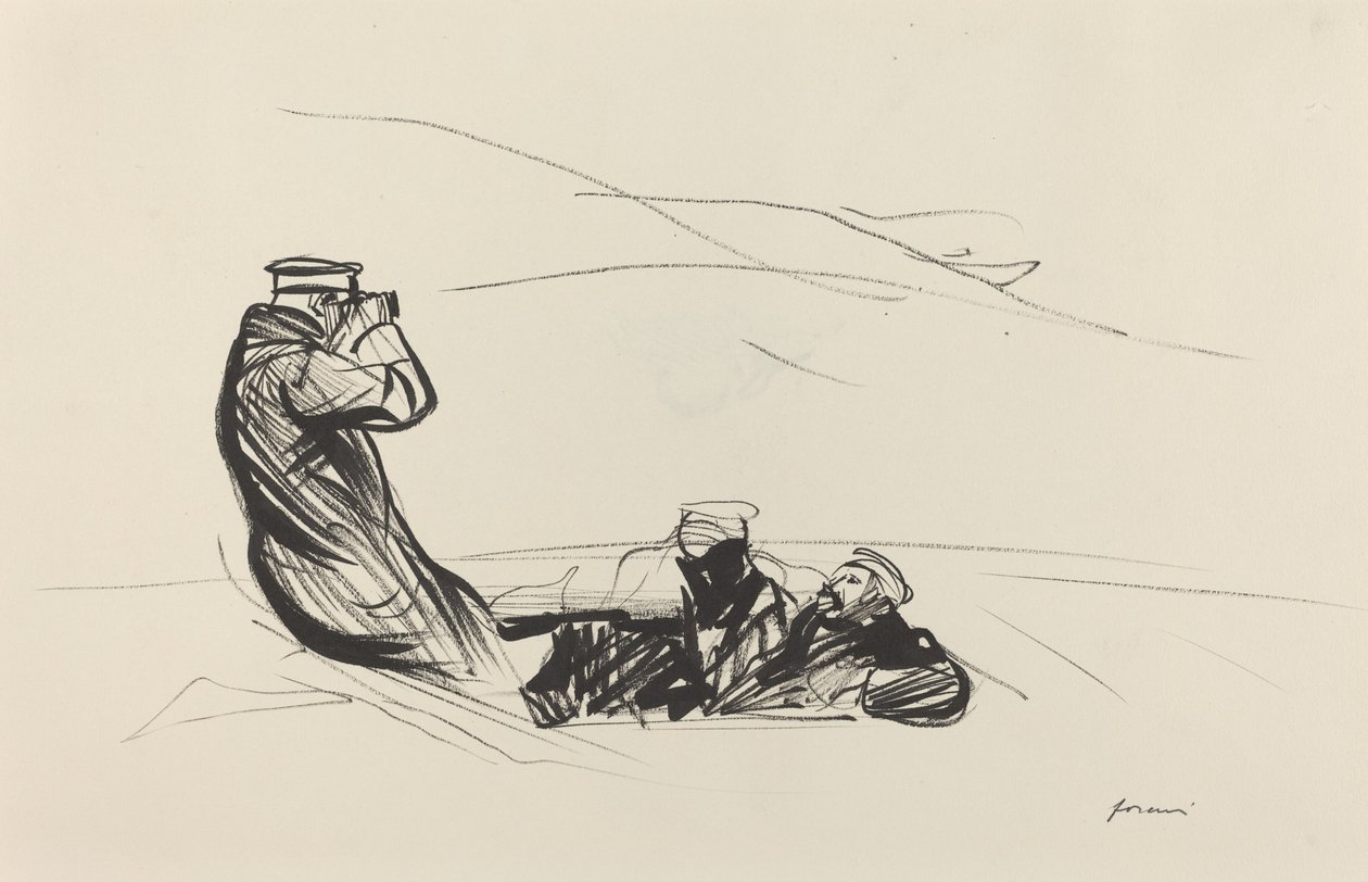 Buscando al enemigo de Jean Louis Forain