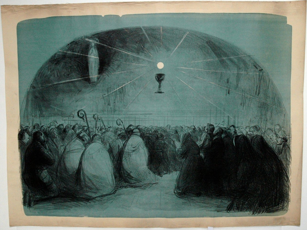Lourdes, 1914, XXV Congreso Eucarístico Internacional de Jean Louis Forain