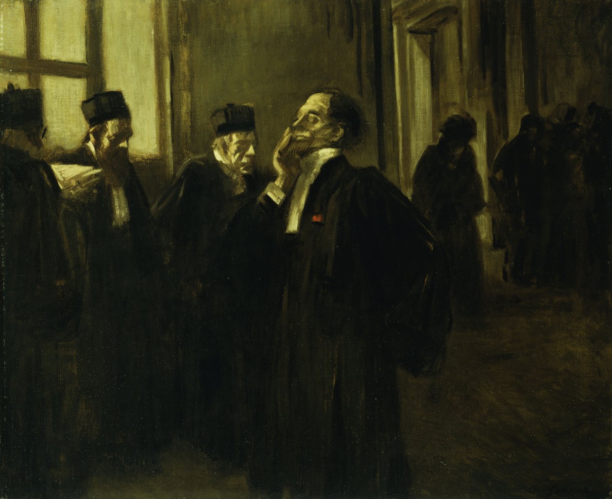 Escena de corredor del palacio, c.1905 de Jean Louis Forain