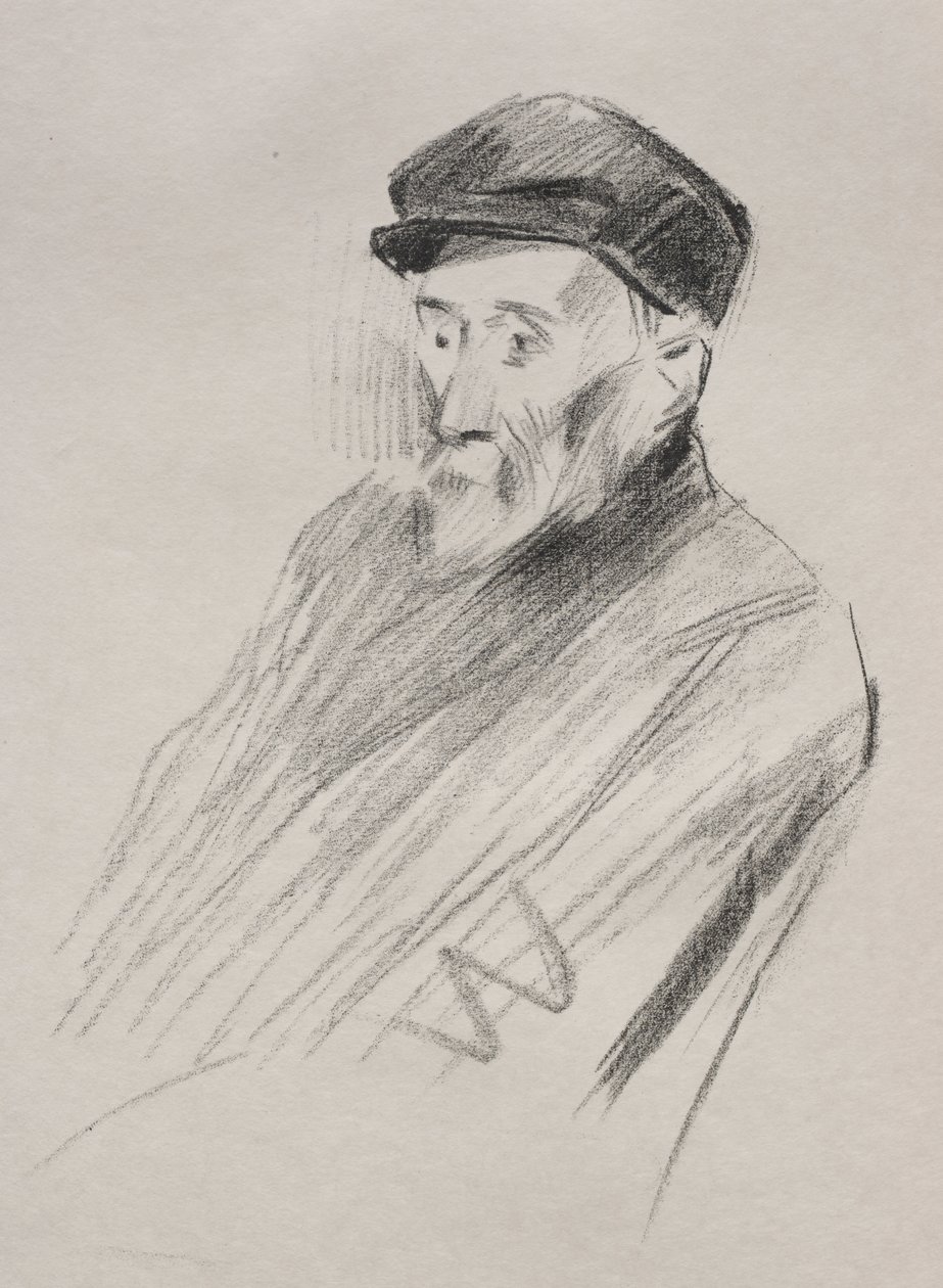 Pierre Auguste Renoir (litografía) de Jean Louis Forain