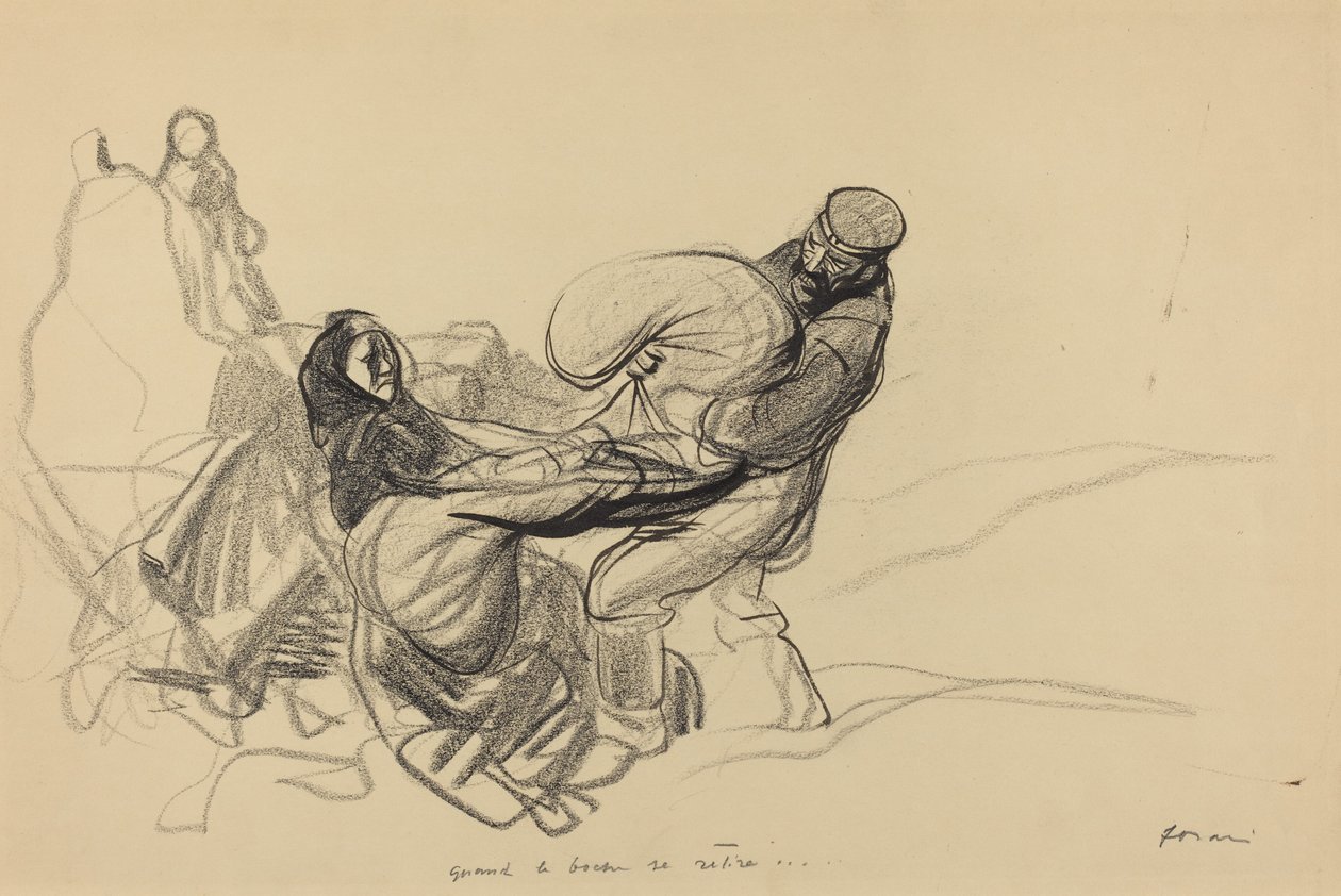 Quand le boche se retire... de Jean Louis Forain