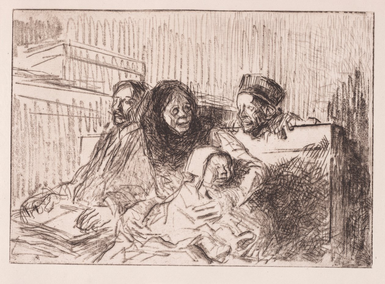 Testigos en la audiencia, 1908 de Jean Louis Forain