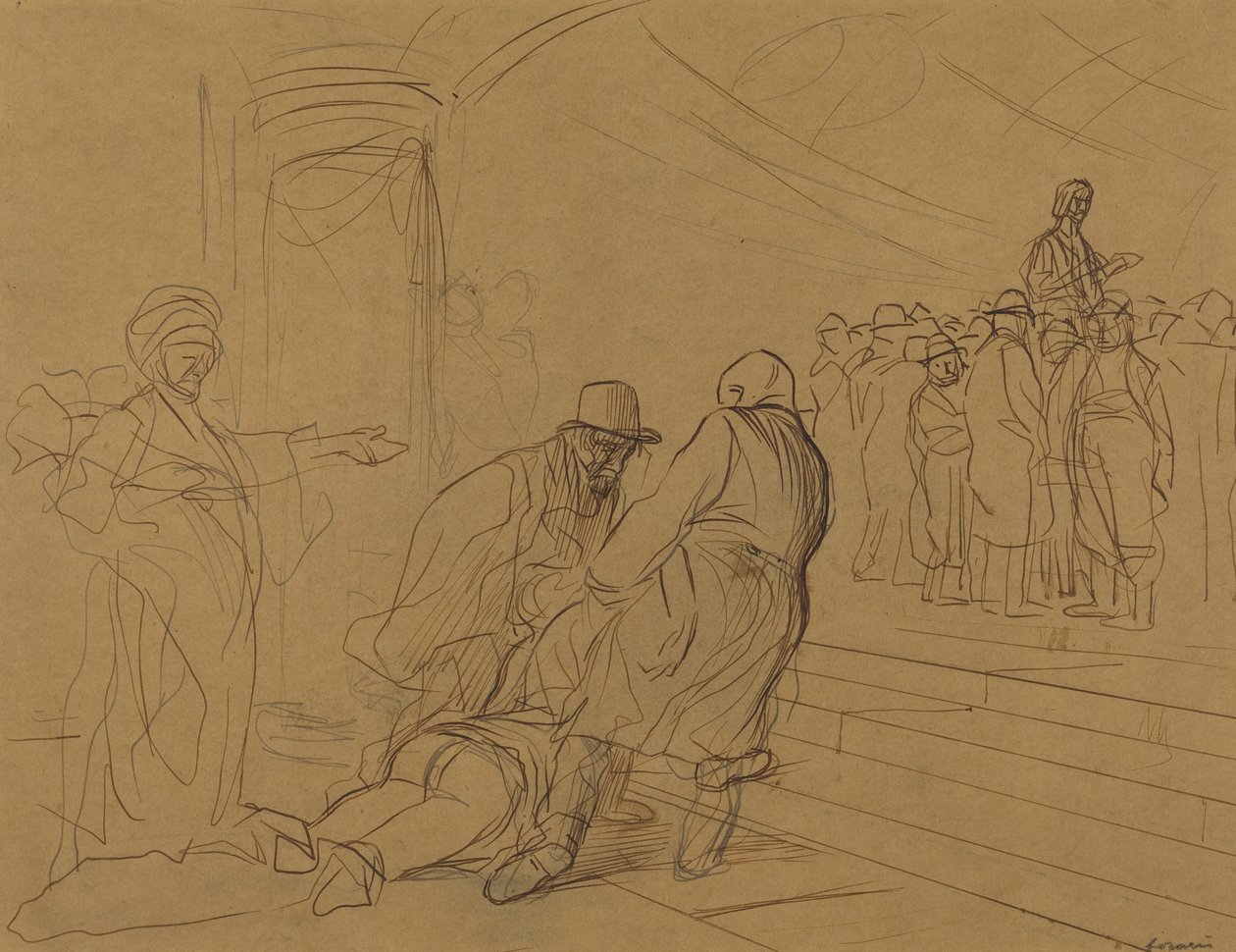 La adúltera de Jean Louis Forain