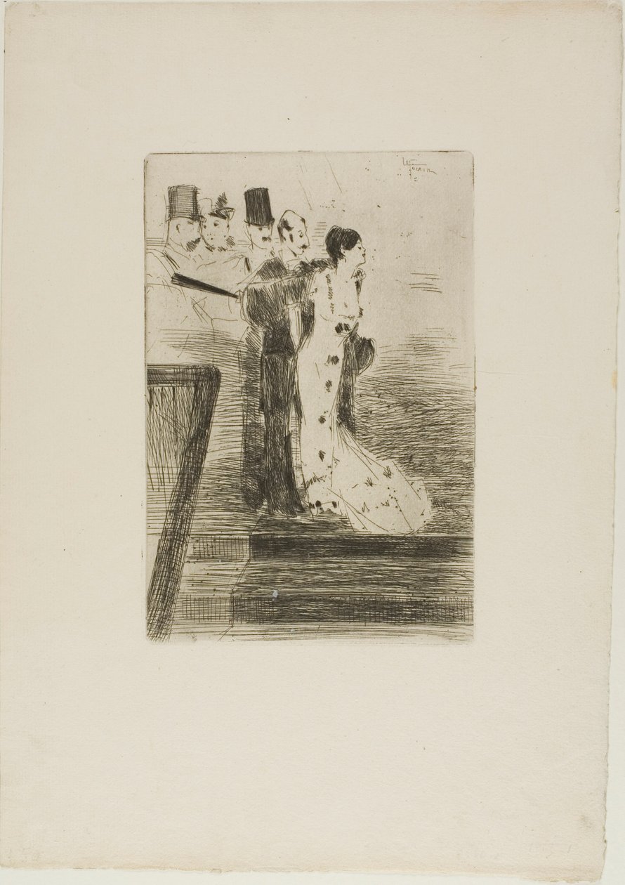 La partida de la estrella de Jean Louis Forain