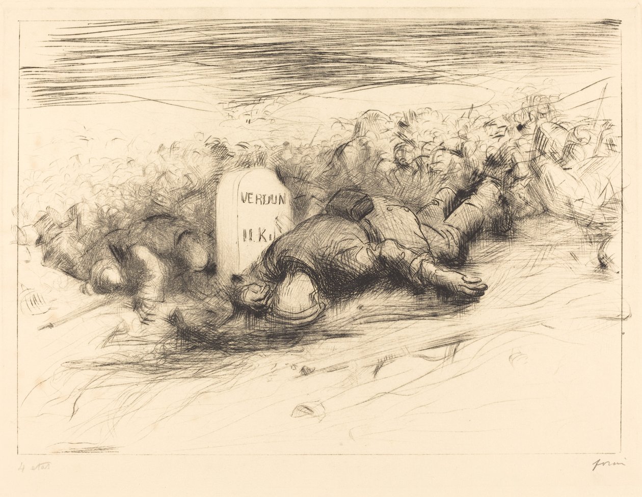El fin - Verdún de Jean Louis Forain