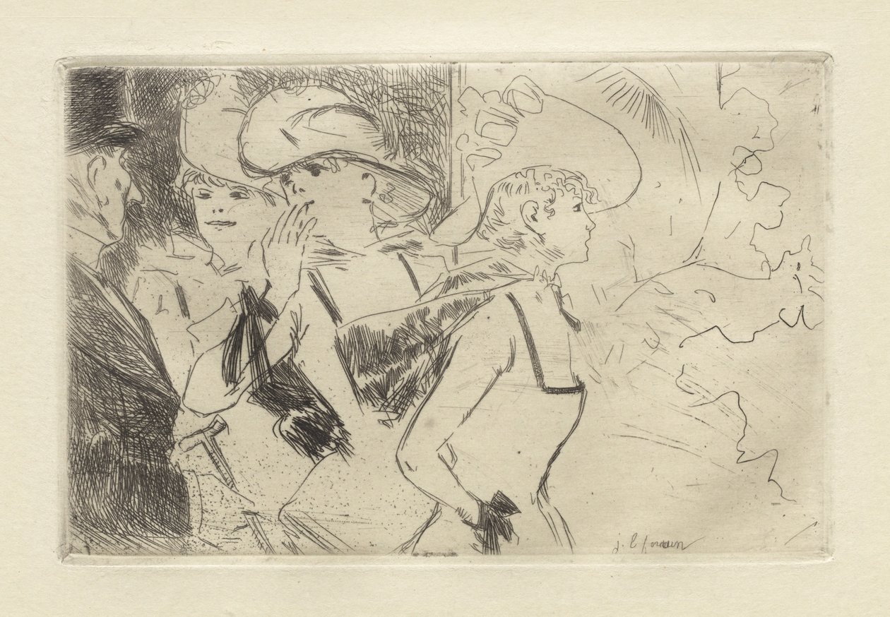 Las Folies-Bergère, c. 1880-86 de Jean Louis Forain