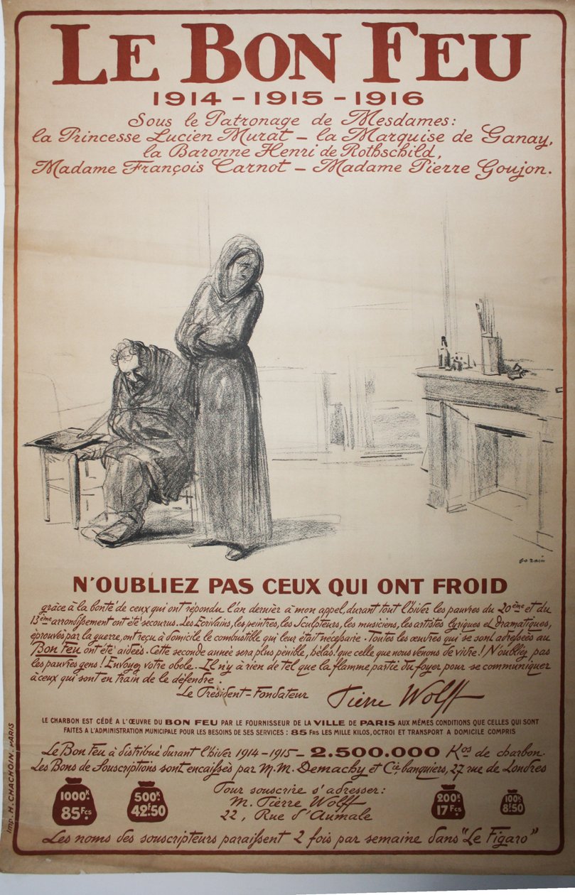 El buen fuego - Acuérdate de los que tienen frío de Jean Louis Forain
