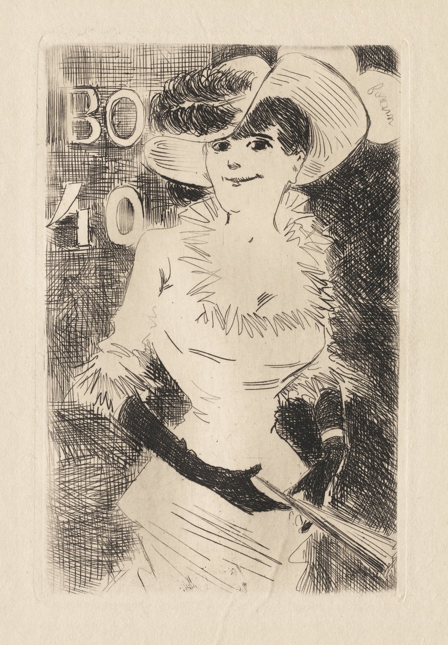 La caminante de Jean Louis Forain