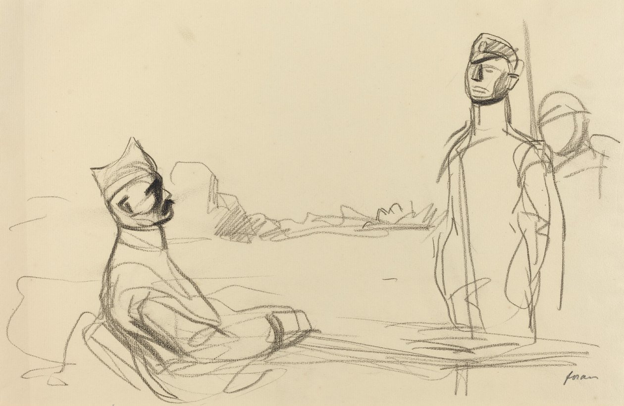 Hacia la justicia, c. 1914-1919 de Jean Louis Forain