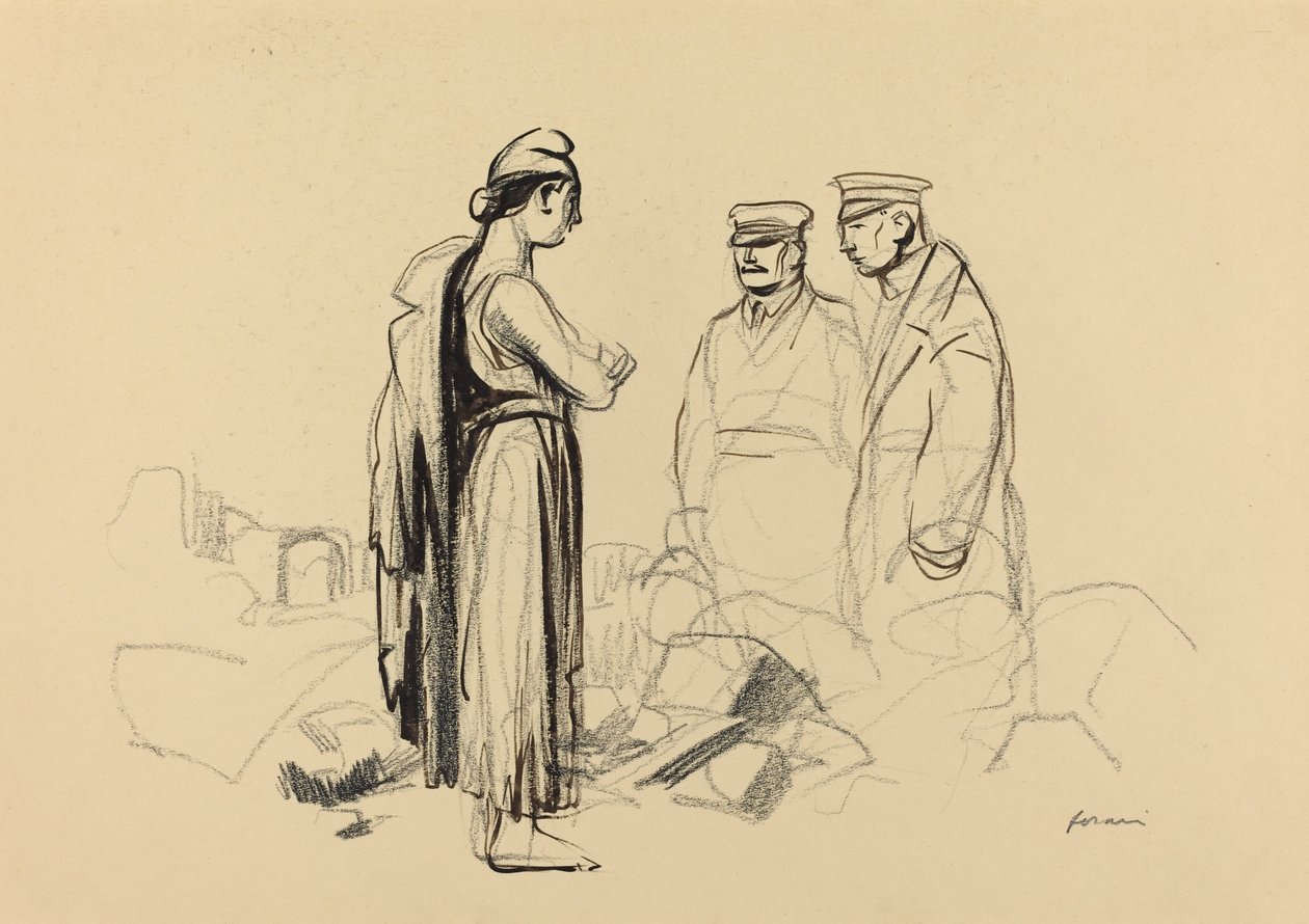 Hacia la paz de Jean Louis Forain