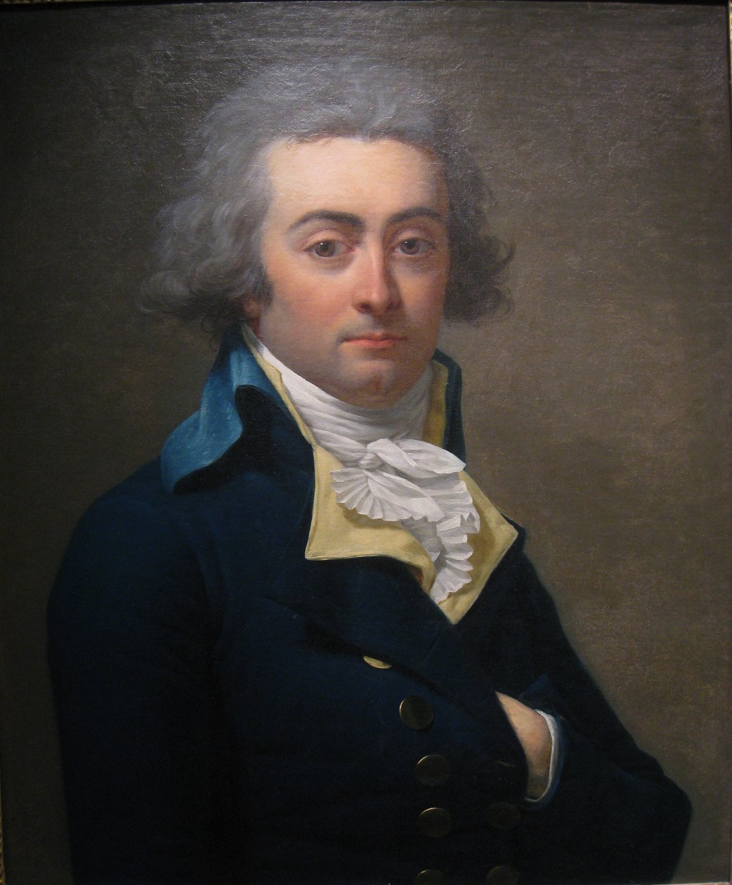 Retrato de Marie-Jean Hérault de Séchelles de Jean Louis Laneuville