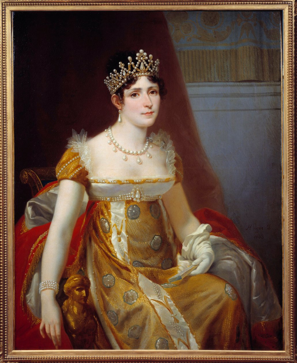 Retrato de la emperatriz Josefina de Beauharnais (1763-1814) de Jean Louis Victor Viger du Vigneau