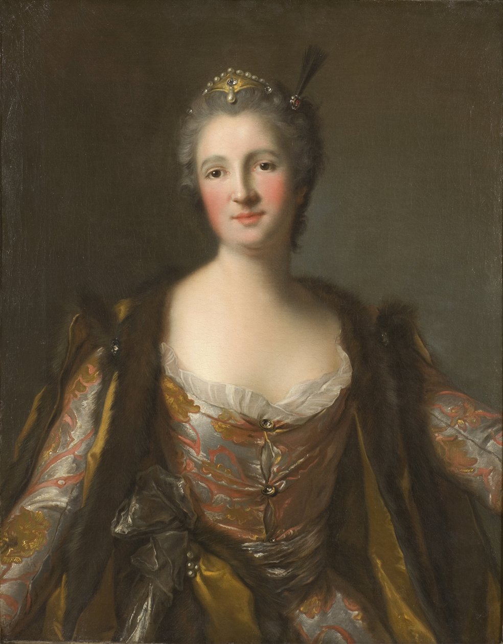 Elisabeth Catherine de Besenval, marquesa de Broglie, como sultana de Jean Marc Nattier