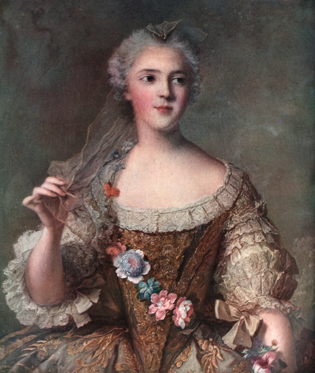 Madame Sophie, hija de Luis XV, 1909 de Jean Marc Nattier