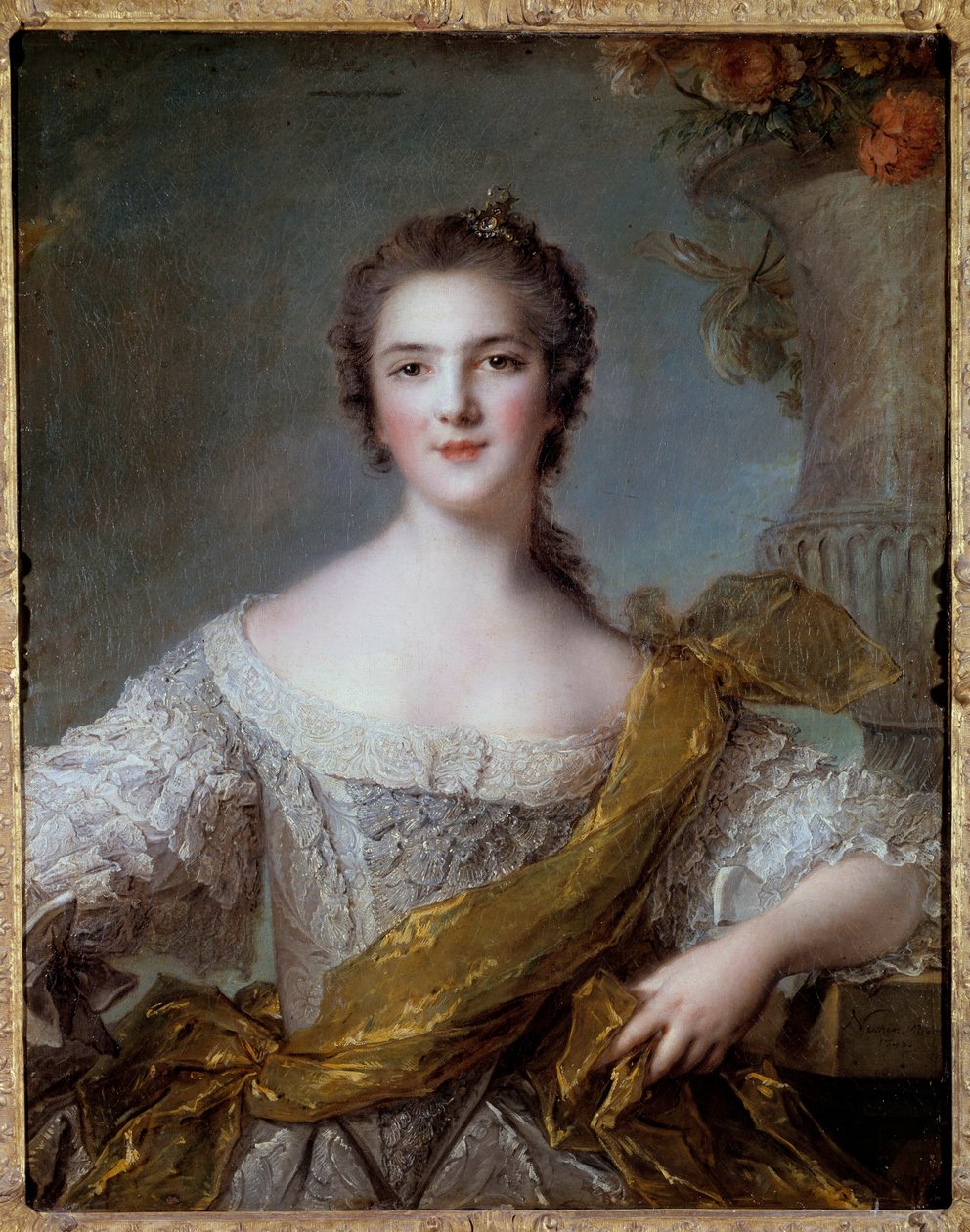 Retrato de Madame Victoire de Francia (1733-1799) hija de Luis XV de Jean Marc Nattier