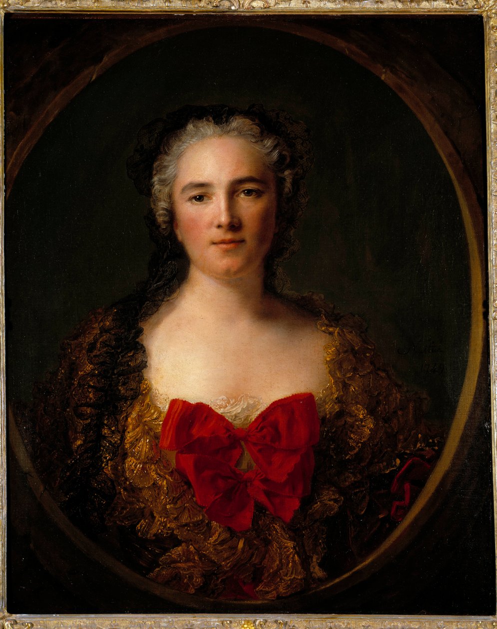 Retrato de la Marquesa Louise Elisabeth De Dreux Breze de Jean Marc Nattier