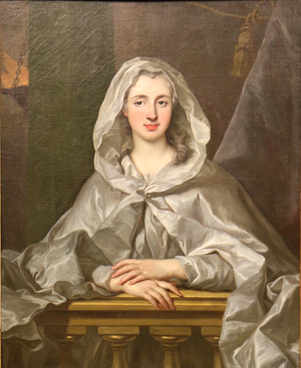 Luisa Teresa de Orleans, duquesa de Borbón. de Jean Marc Nattier