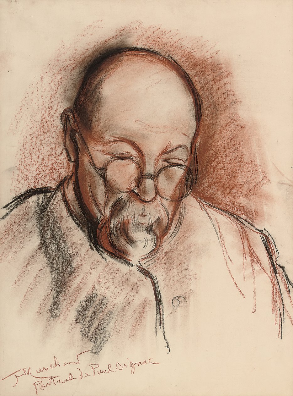 Retrato de Paul Signac de Jean Marchand