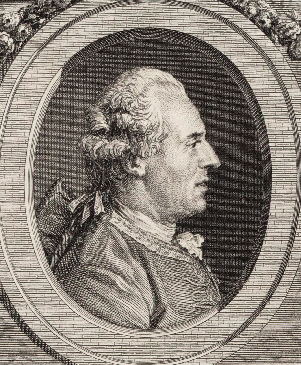 Retrato del violinista y compositor Jean Joseph Cassanéa de Mondonville de Jean Marie Delatre