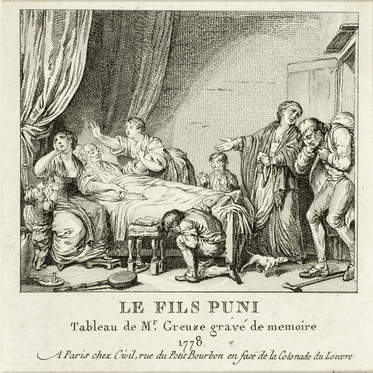 El hijo castigado de Jean Michel Moreau