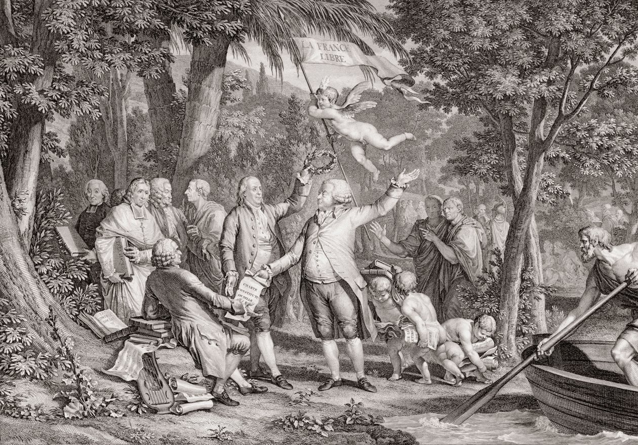 Mirabeau (Honoré Gabriel Riqueti, Conde de Mirabeau) de Jean Michel the Younger Moreau