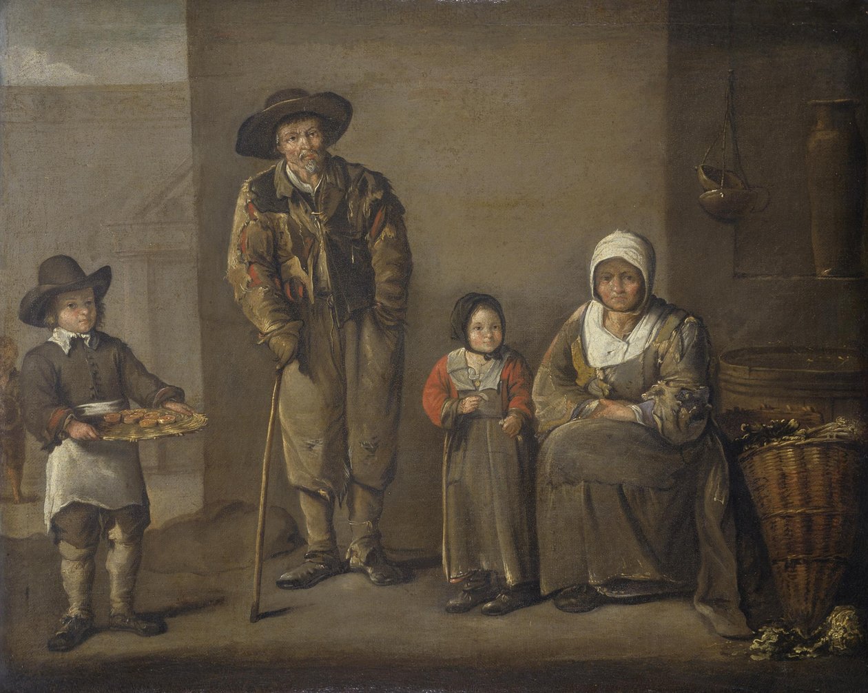 Jean Michelin - Una familia campesina, NGI.1378 de Jean Michelin