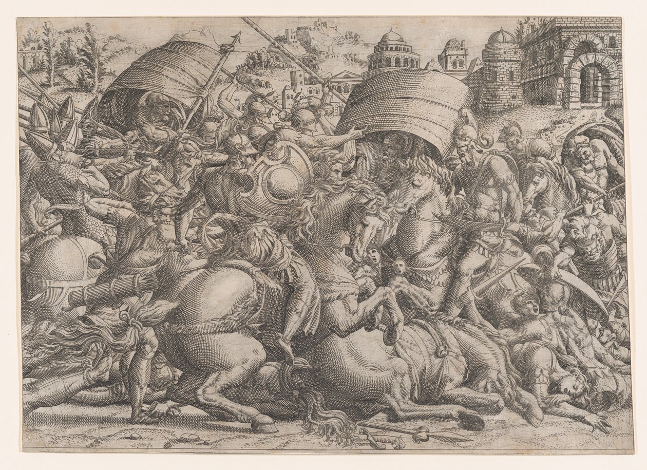 Batalla antes de Troya de Jean Mignon
