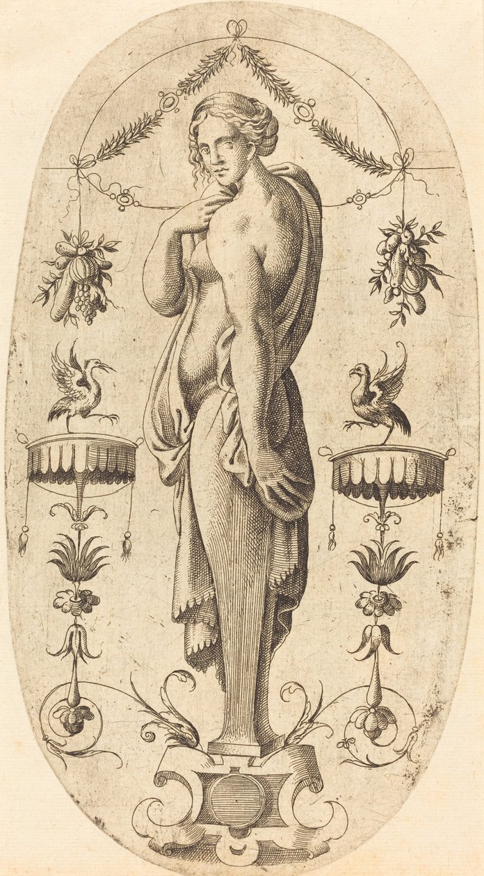 Mujer de perfil izquierdo de Jean Mignon
