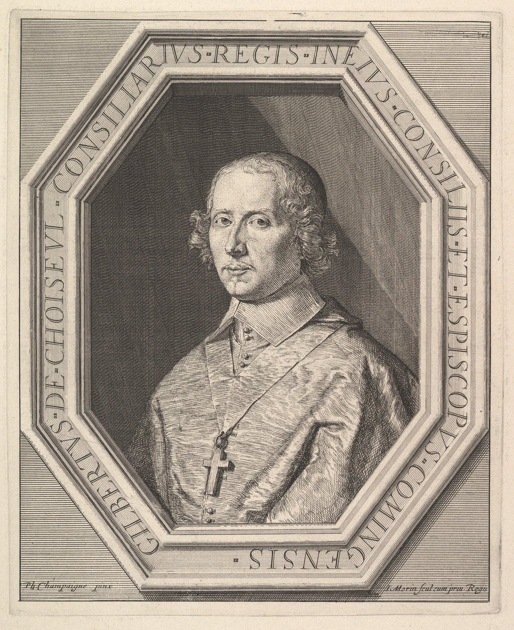 Gilbert de Choiseul-Praslin, obispo de Comminges de Jean Morin