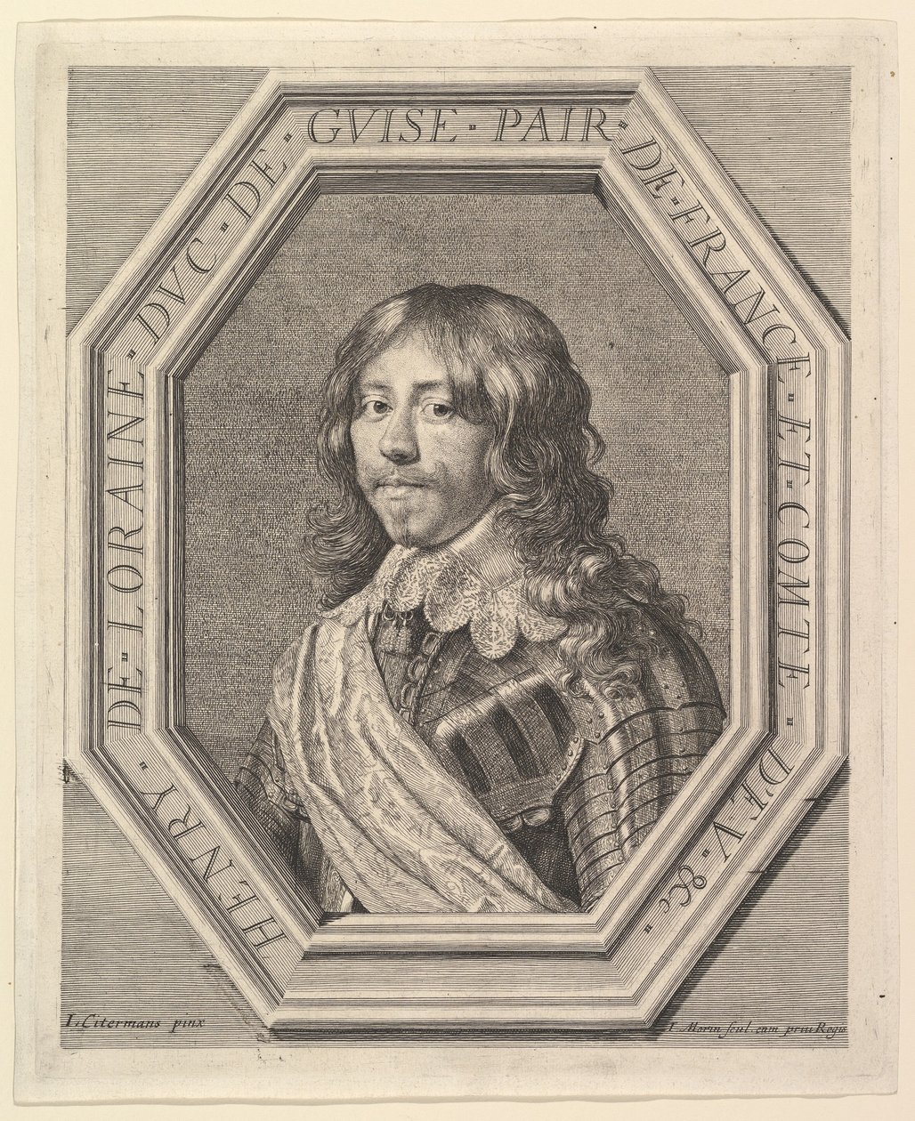Henri II de Lorraine, duque de Guise de Jean Morin