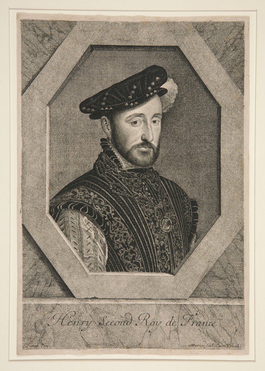 Enrique II, rey de Francia (1519-1559) de Jean Morin