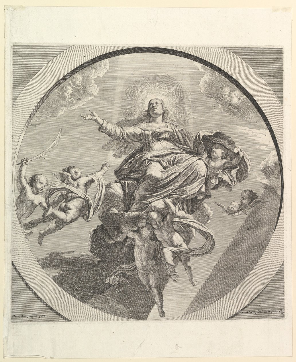 La Asunción de la Virgen de Jean Morin