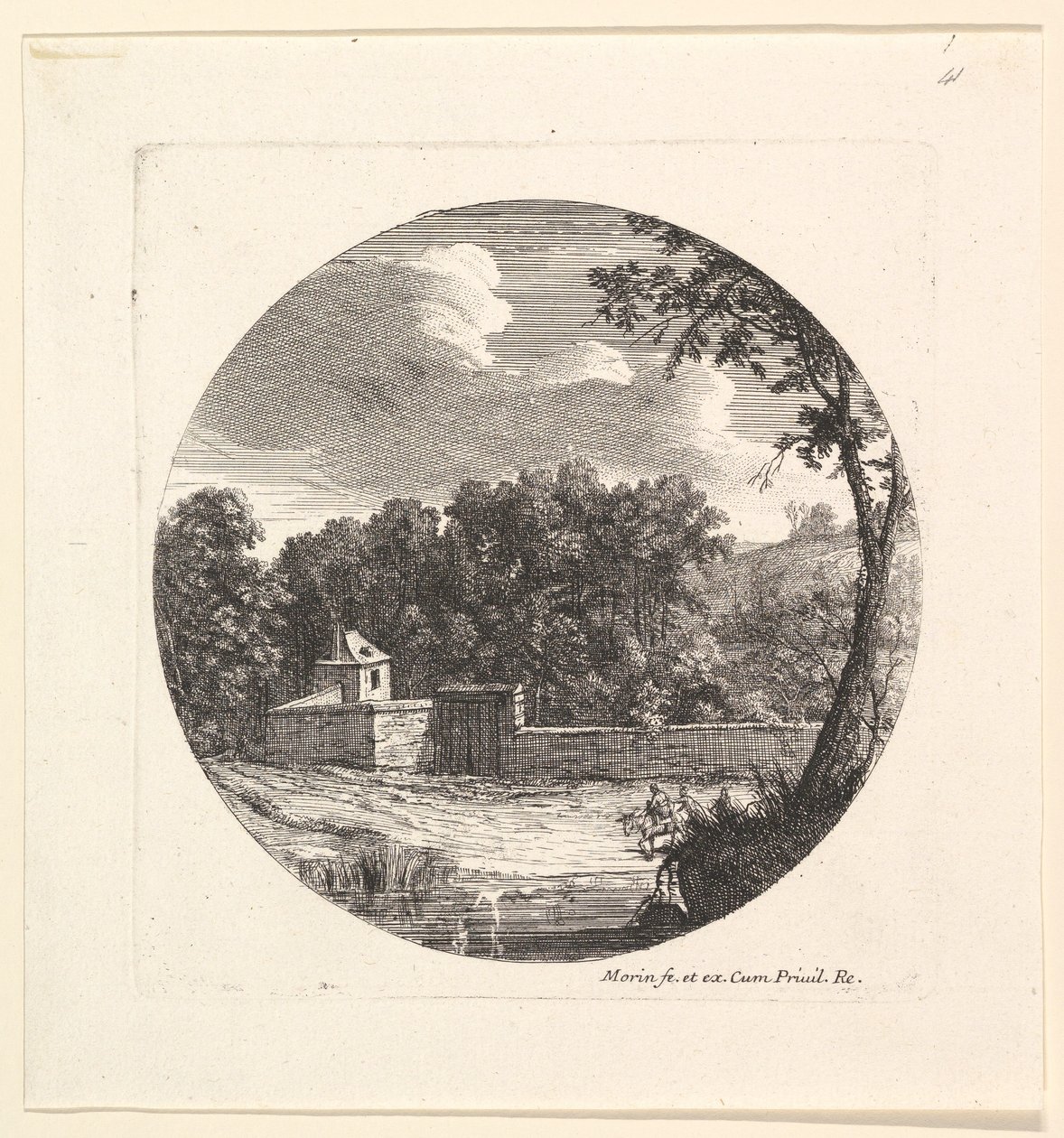 Le Porte Balle sentado de Jean Morin