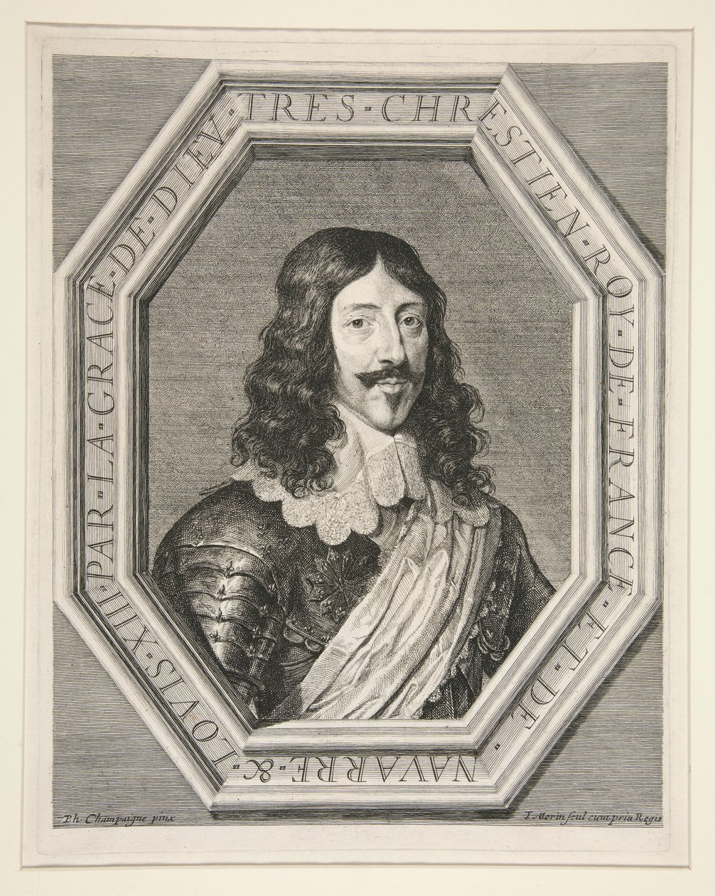 Luis XIII, rey de Francia (1601-1643) de Jean Morin